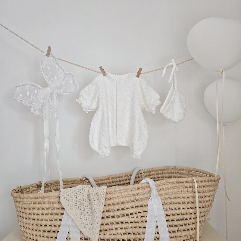 lace ボンネット（ロンパースlong用） | DE（ディーイー）