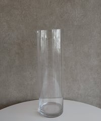glass cylindrical vase
