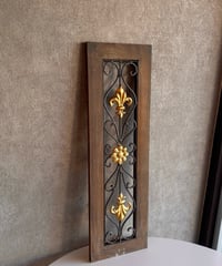interior wood×iron walldecor