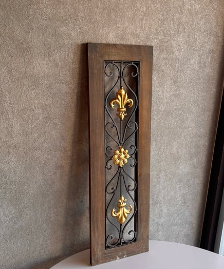 interior wood×iron walldecor