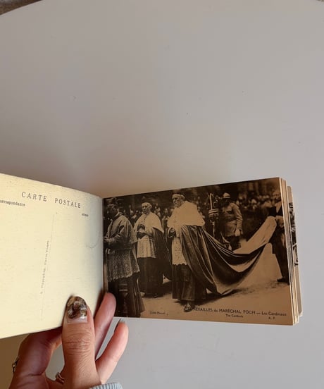 【フランス蚤の市】 vintage postcard book