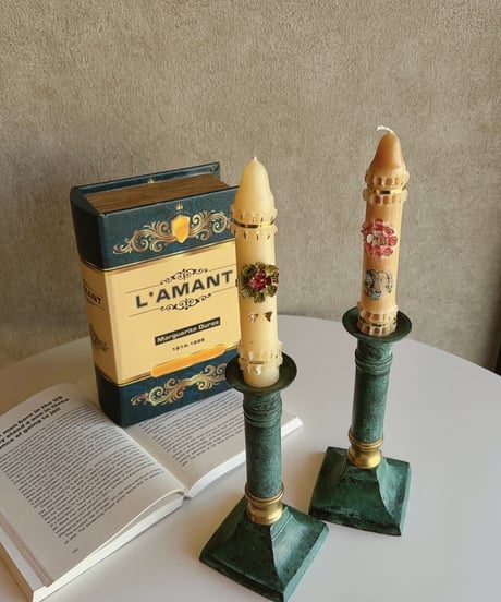 【フランス蚤の市】vintage candle 🇫🇷