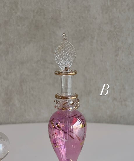 Egypt perfume glass bottle 🇪🇬  pinkpurple