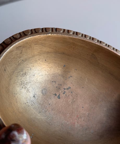 【フランス蚤の市】 真鍮製コンポート  1870〜1900年もの