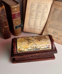 【スペイン蚤の市】 vintage wood box 1970〜80年代もの