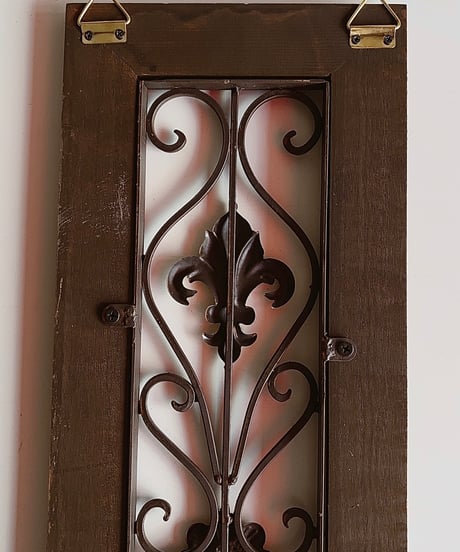 interior wood×iron walldecor