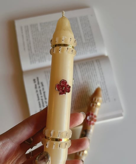【フランス蚤の市】vintage candle 🇫🇷