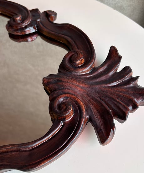 decorative mirror  oval
