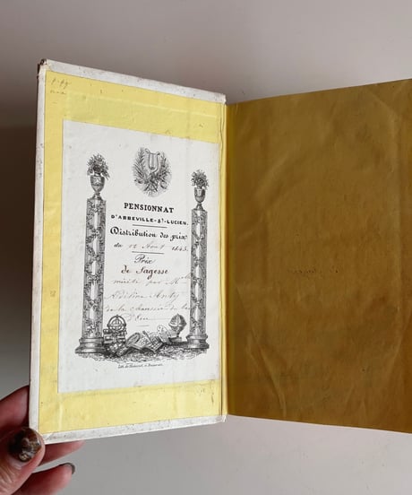 【フランス蚤の市】antique book