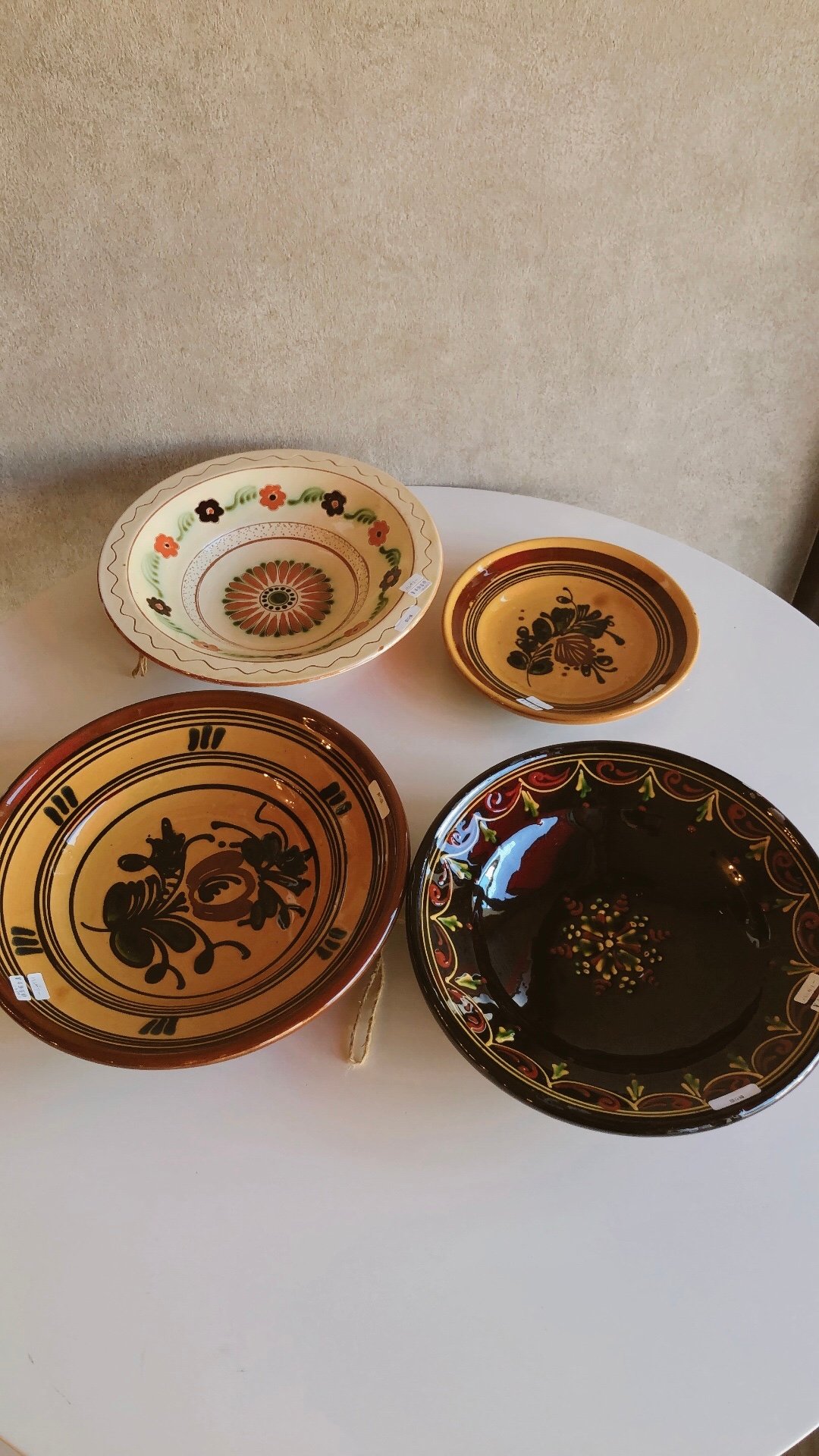 ハンガリー蚤の市】飾り皿 beige 🇭🇺 | aldee :k