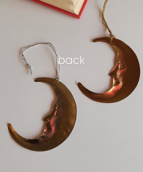 moon ornament🇮🇳  gold／silver