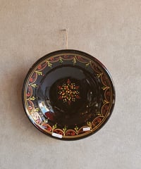 【ハンガリー蚤の市】飾り皿    black 🇭🇺