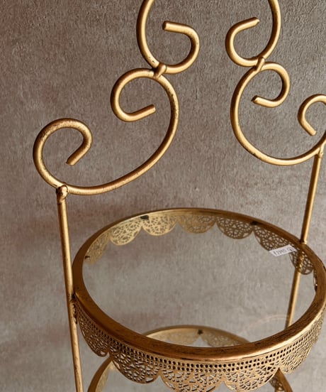 iron×glass  display tray