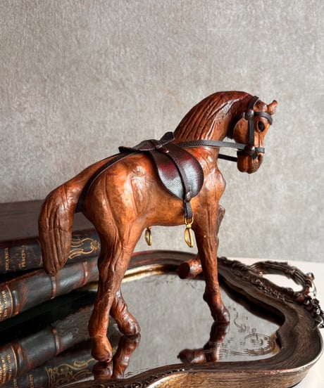 【スペイン蚤の市】 vintage horse figurien 1970年もの