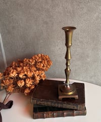 【スペイン蚤の市】 真鍮製candle stand  1970年もの
