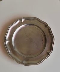 【フランス蚤の市】 antique silver tray  1890〜1900年初頭もの