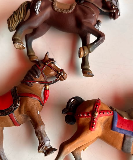 【スペイン蚤の市】miniature horse objet  年代不明