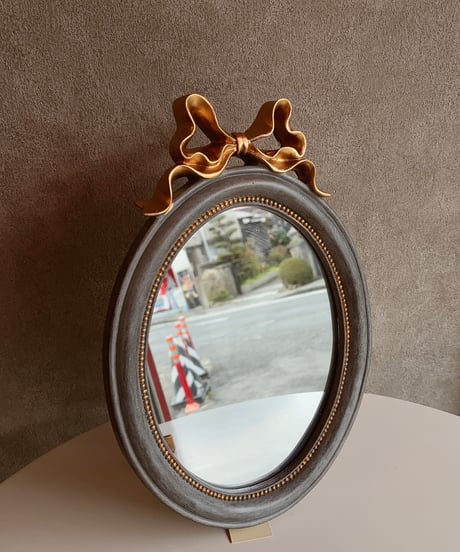 アメリカ発   ribbon mirror🇺🇸 　Lsize