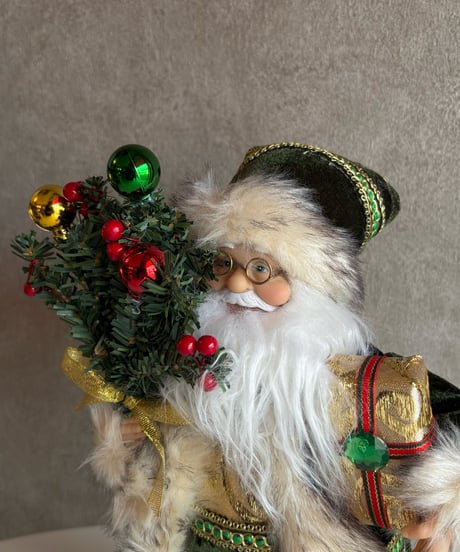 Christmas Santa objet  「green」