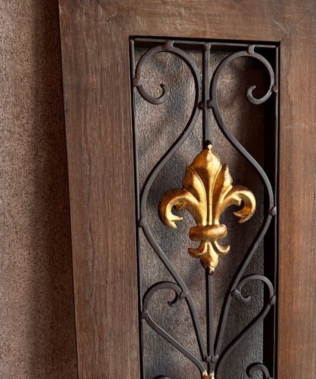 interior wood×iron walldecor