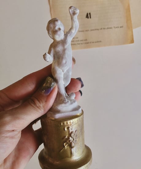 骨董仕上げ angel ornament   (stand)