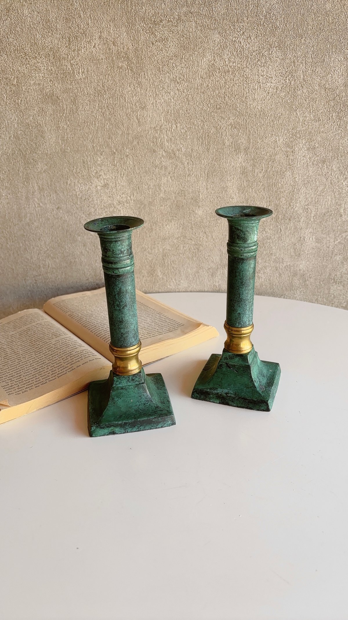 フランス蚤の市】vintage candle stand 🇫🇷 | aldee :k