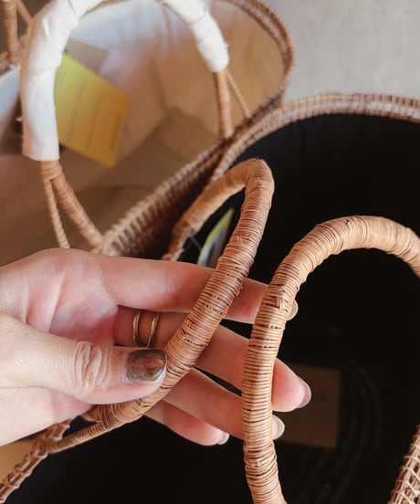 バングラデシュ製 basket bag 🇧🇩