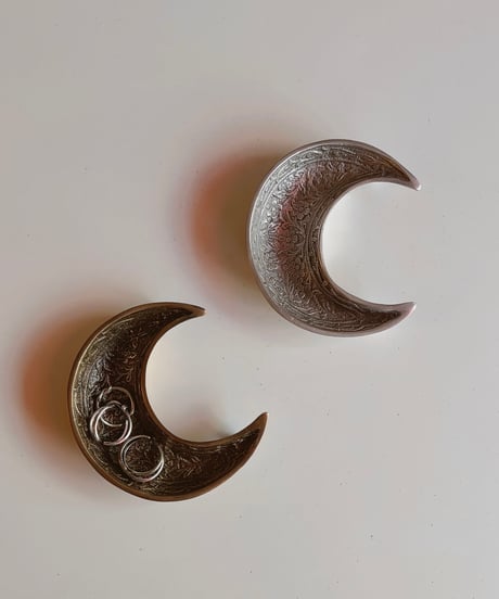 真鍮製 moon plate 🇮🇳