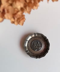 【フランス蚤の市】 vintage silver tray  1970〜1990年