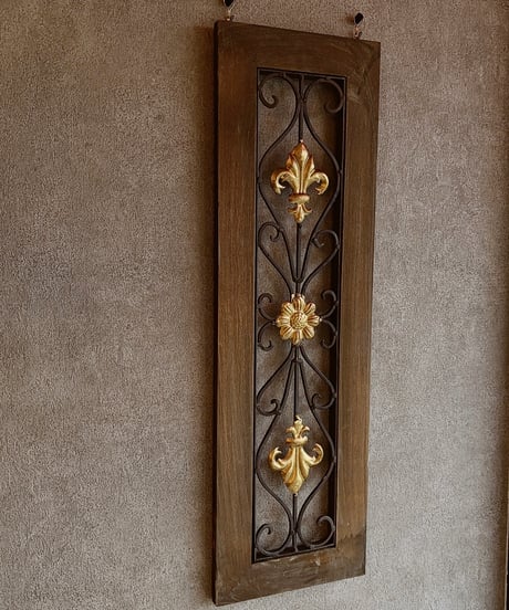 interior wood×iron walldecor