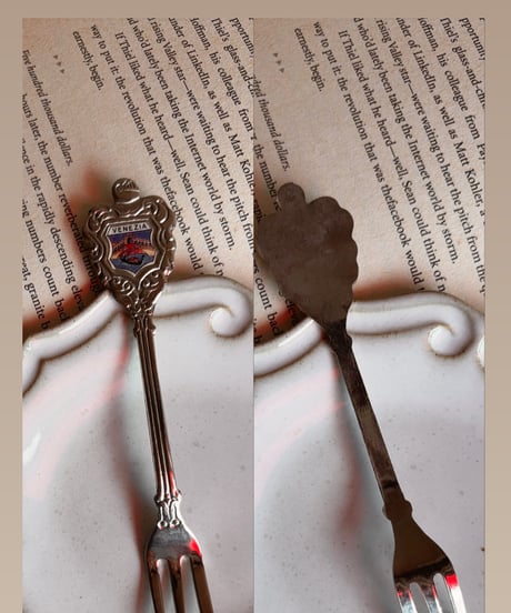 【フランス蚤の市】vintage cutlery  spoon &fork
