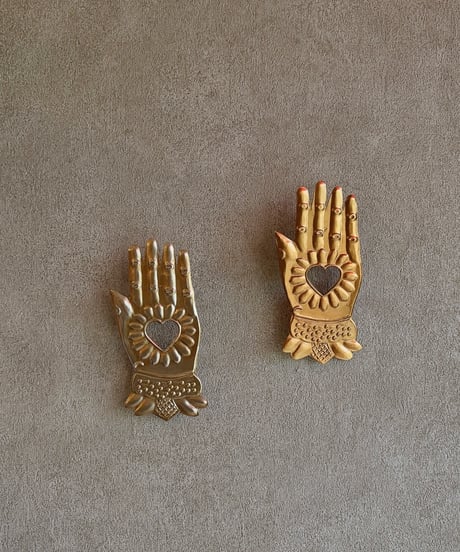 ornament hand 🇮🇳  gold／silver