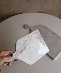 marble pattern handle plate