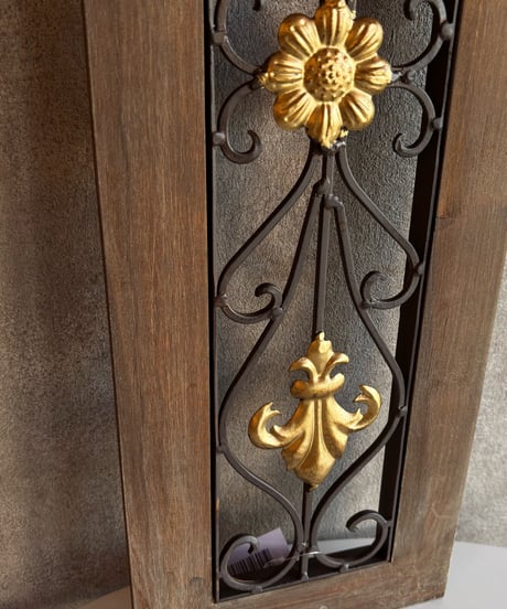 interior wood×iron walldecor