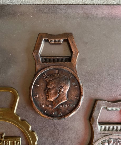 【フランス蚤の市】  真鍮製栓抜き 1970年もの