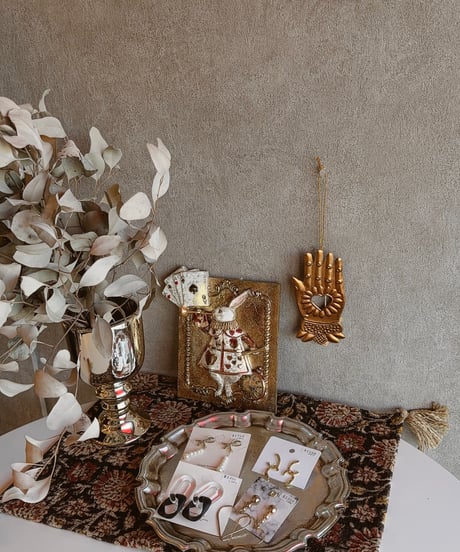 ornament hand 🇮🇳  gold／silver