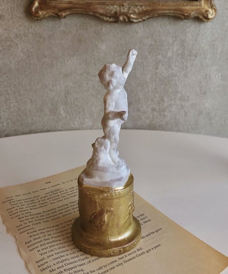 骨董仕上げ angel ornament   (stand)