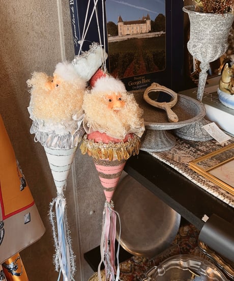 Christmas ornament  「santa cone」