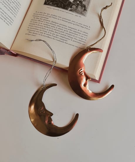 moon ornament🇮🇳  gold／silver