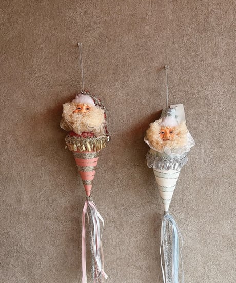 Christmas ornament  「santa cone」