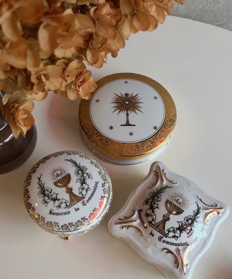 【フランス蚤の市】 LIMOGES vintage case  1950年もの