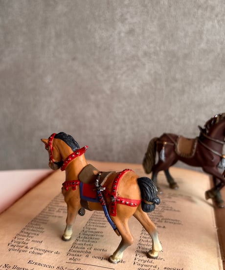 【スペイン蚤の市】miniature horse objet  年代不明