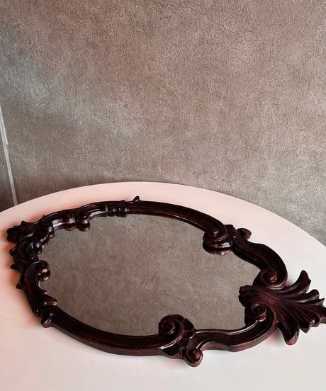 decorative mirror  oval