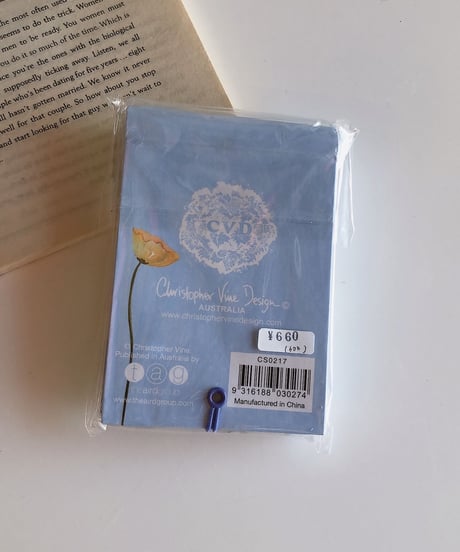 輸入雑貨  ミニリングノート 「黄色とオレンジの花」🇦🇺