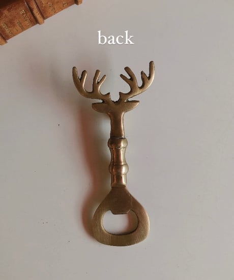 真鍮製オープナー🇮🇳   deer