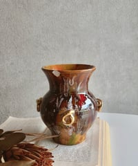 【フランス蚤の市】 陶器のヴィンテージ花瓶🇫🇷