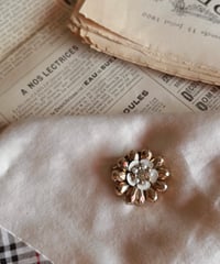 【フランス蚤の市】 vintage broach   Flower