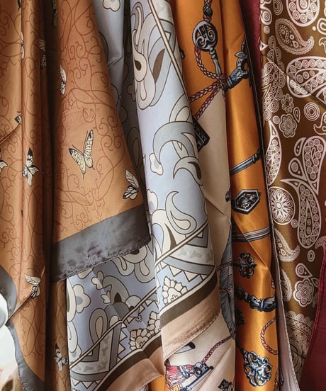 【フランス蚤の市】  French scarf
