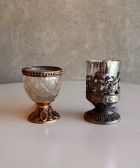 candle glass pot