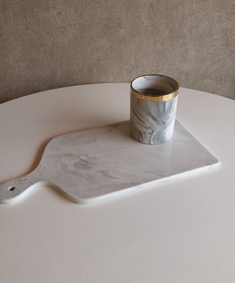 marble pattern handle plate
